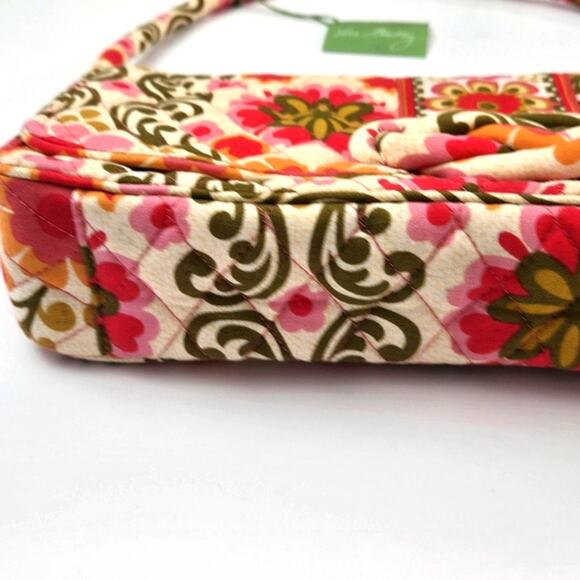 NWT Vera Bradley Women's Bag Floral Quilted Baguette Y2K Garden Dopamine Print - Picture 7 of 12
